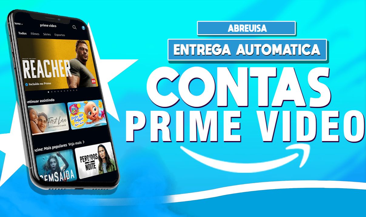 AMAZON PRIME(CONTA SÓ SUA)30 DIAS